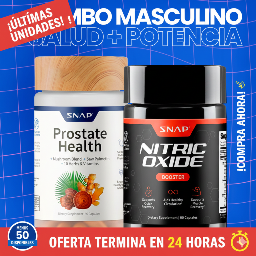 Pack Masculino⚡Power & Salud TOTAL