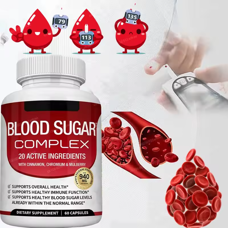 Blood Sugar Complex⚡Fórmula Avanzada | 60 Capsulas